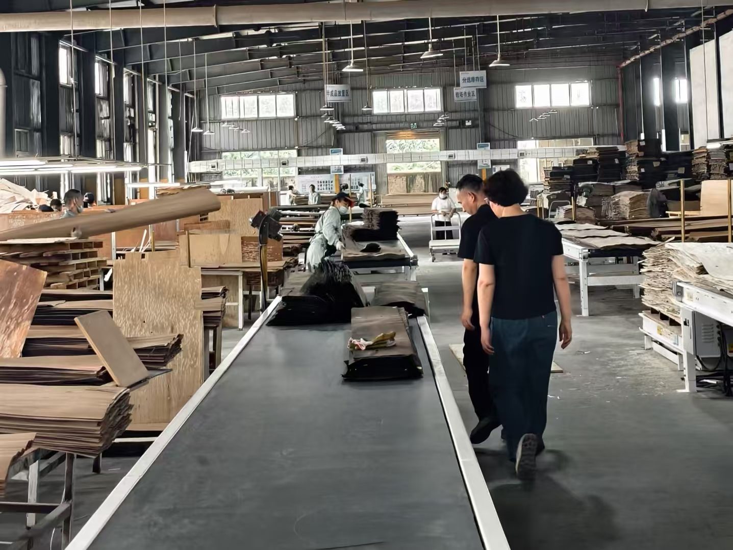 Furniture production line in China